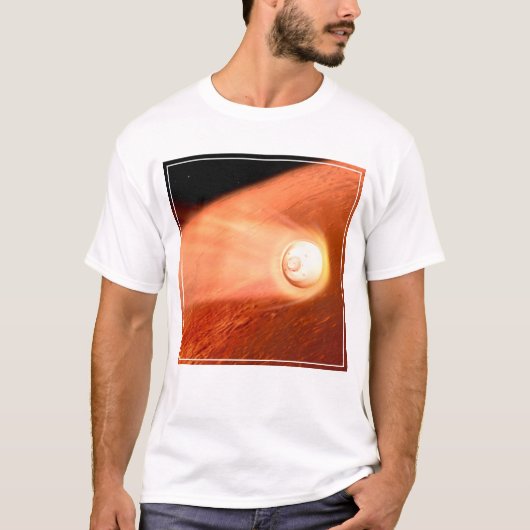 Aeroshell mit Dauerabstieg in die Mars T-Shirt (Vorderseite)