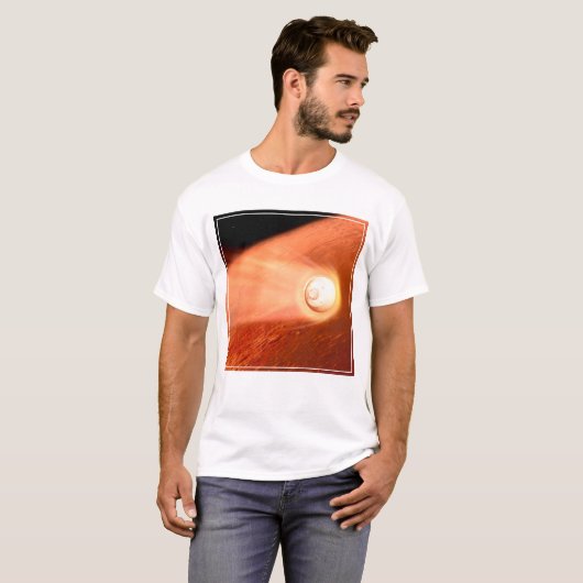 Aeroshell mit Dauerabstieg in die Mars T-Shirt (Vorne ganz)