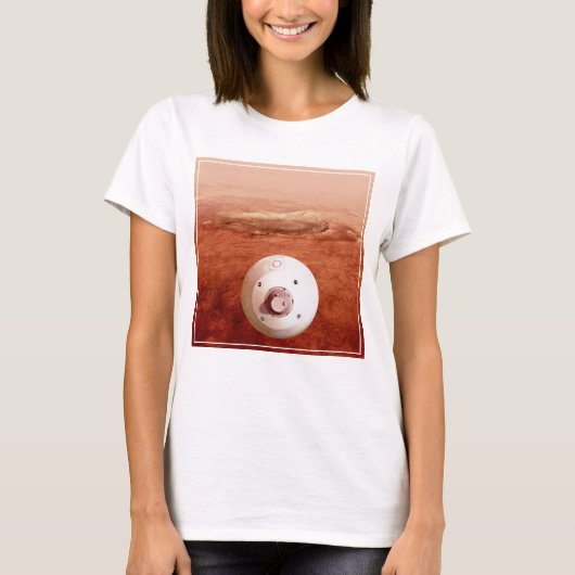 Aeroshell mit Dauerabstieg in die Mars T-Shirt (Vorderseite)