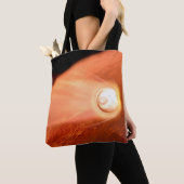 Aeroshell mit Dauerabstieg in die Mars Tasche (Von Nahem)