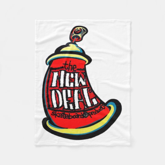 Aerosol Neues Skateboard-Design Fleecedecke (Vorderseite)
