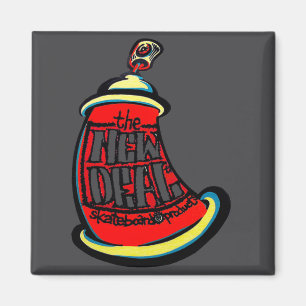 Aerosol Neues Skateboard-Design  Magnet
