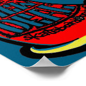 Aerosol neues Skateboard-Design  Poster (Ecke)