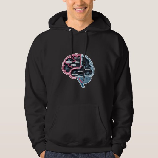 Aerospace Brain Engineering Aeronautical Engineer  Hoodie (Vorderseite)