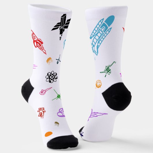 Aerospace Chaos Socken (Gewinkelt)