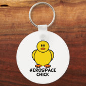 Aerospace Chick Schlüsselanhänger (Vorderseite)