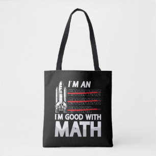 Aerospace Engineer Ich bin ein Ich bin gut mit Mat Tasche