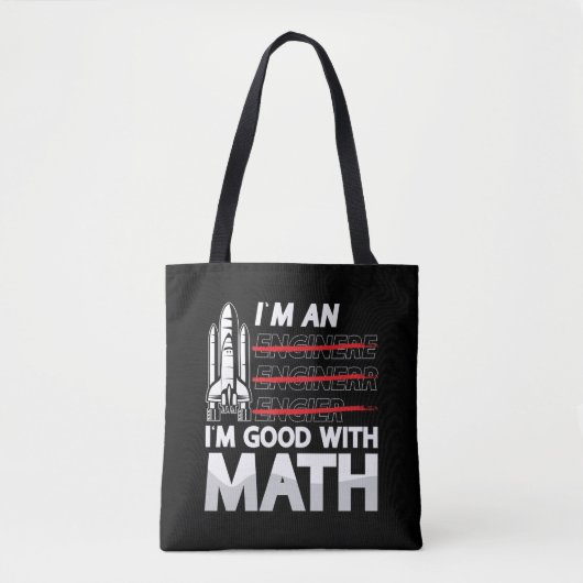 Aerospace Engineer Ich bin ein Ich bin gut mit Mat Tasche (Vorderseite)