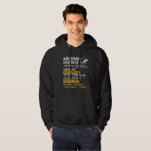 Aerospace Engineer Noun Funny Hoodie (Vorne ganz)