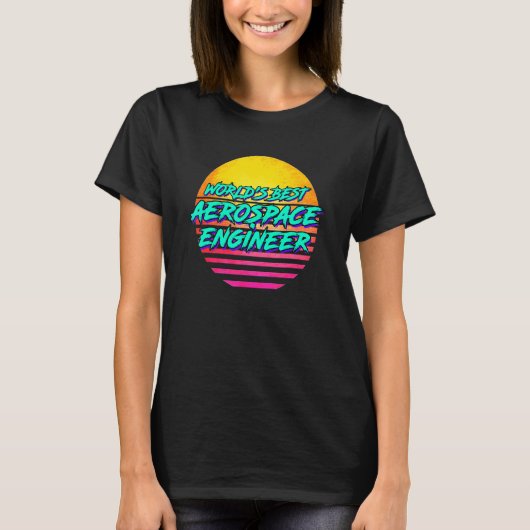 Aerospace Engineer Profession T-Shirt (Vorderseite)