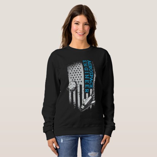 Aerospace Engineer Rocket Engineering Aerospace En Sweatshirt (Vorne ganz)