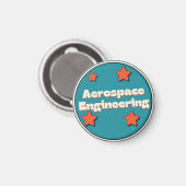  Aerospace Engineering Magnet (Vorderseite/Rückseite)