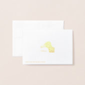 Aerosteon Happy Holidays Foil Card Folienkarte (Rückseite mit Umschlag)