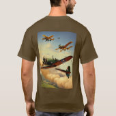 "AeroStyle Heritage: Flying Through Fashion" T-Shirt (Rückseite)
