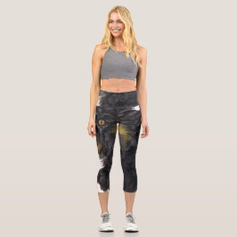 Aert Schouman Bird Head Capri Leggings