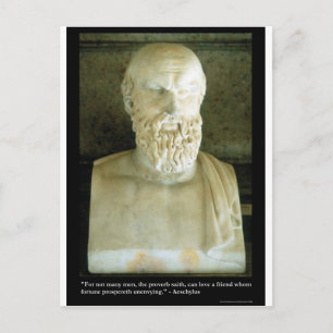 Aeschylus "Sprichwort sagt" Zitat Geschenke T-Shir Postkarte