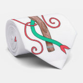 Aesculapius Krawatte (Gerollt)