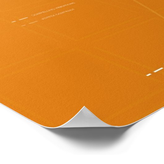 aesiförmig poster (Ecke)