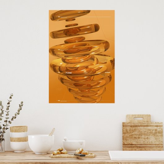 aesiförmig poster (Küche)