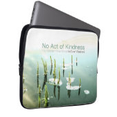 Aesop Inspiration Laptop Sleeve "Kindness" (Vorne Rechts)