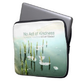Aesop Inspiration Laptop Sleeve "Kindness" (Vorderseite Links)