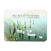 Aesop Inspiration Zitat "Kindness" Magnet (Horizontal)