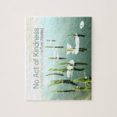 Aesop Inspiration Zitat "Kindness" Puzzle (Vertikal)