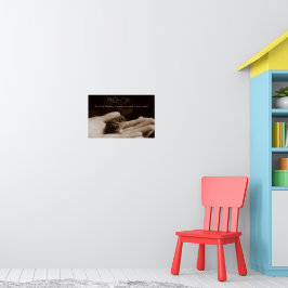 Aesop Inspirational Zitat "Akt der Kindheit" Poster