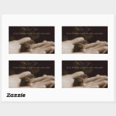 Aesop Inspirational Zitat "Akt der Kindheit" Rechteckiger Aufkleber (Blatt)