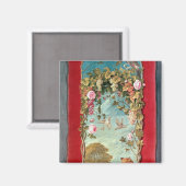 Aesop's Fable Der Fuchs und die Trauben Magnet (Vorderseite/Rückseite)