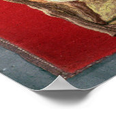 Aesop's Fable Der Fuchs und die Trauben Poster (Ecke)