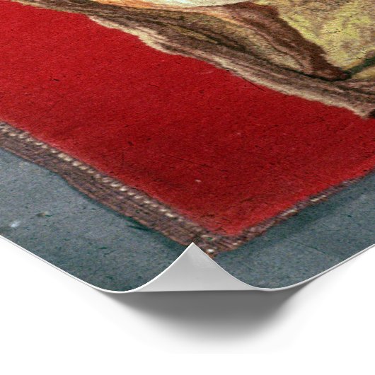 Aesop's Fable Der Fuchs und die Trauben Poster (Ecke)