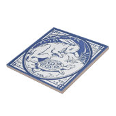 Aesop's Hare & Tortoise Race Repro Minton TIle Fliese (Seite)