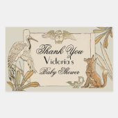 Aesop's Storybook Rechteckiger Aufkleber (Vorderseite)