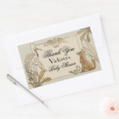 Aesop's Storybook Rechteckiger Aufkleber (Umschlag)