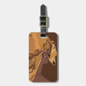 Aesthetic art Black man with durag artwork Gepäckanhänger (Vorderseite vertikal)