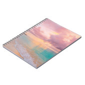 Aesthetic Beach Notebook Notizblock (Linke Seite)