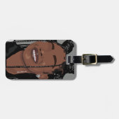 Aesthetic Black skin girl, Marsai Martin smile art Gepäckanhänger (Vorderseite horizontal)