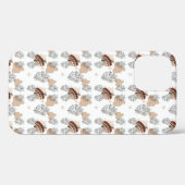 Aesthetic Boho Wildflowers Flowers  Case-Mate iPhone Hülle (Rückseite (Horizontal))