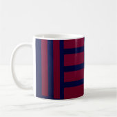 Aesthetic Bright Gradient Pattern Kaffeetasse (Links)