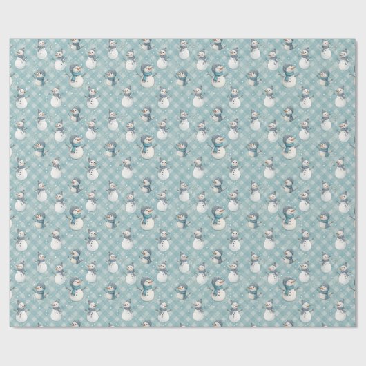 Aesthetic Checkered Holiday Wrapping Paper Geschenkpapier (Flach)