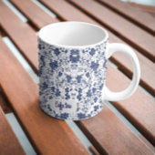 Aesthetic Coffee Time Floral Mug Tasse