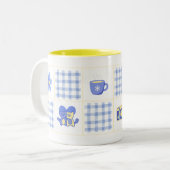 Aesthetic Coquette Mug Zweifarbige Tasse (Vorderseite Links)