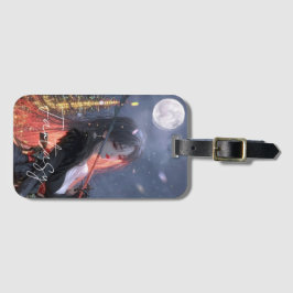 Aesthetic / Dark Fantasy Girl Gepäckanhänger