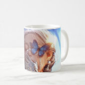 Aesthetic / Dark Fantasy Girl Kaffeetasse (VorderseiteRechts)
