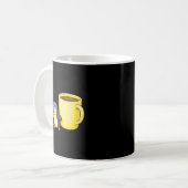 Aesthetic Exhausted Penguin • Oversized Coffee Cup Kaffeetasse (Vorderseite Links)