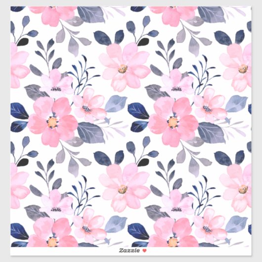 Aesthetic Floral Sticker | Minimal Design (Blatt)