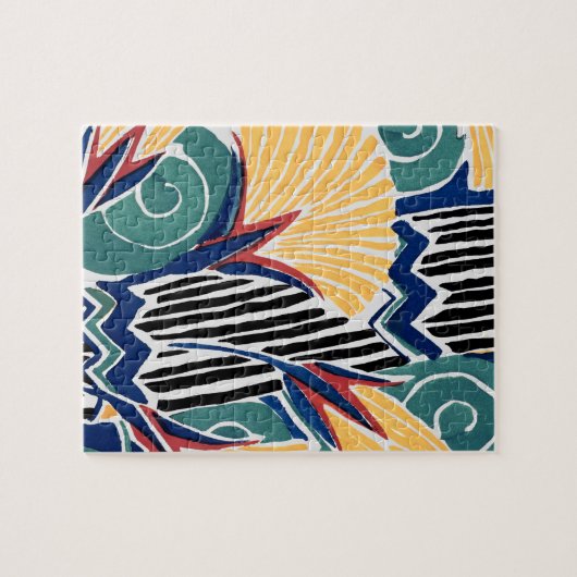 Aesthetic flower pattern background  puzzle (Horizontal)