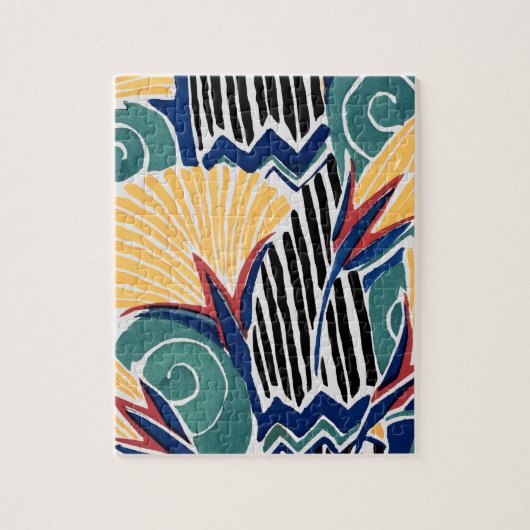 Aesthetic flower pattern background  puzzle (Vertikal)