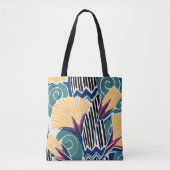 Aesthetic flower pattern background tasche (Vorderseite)